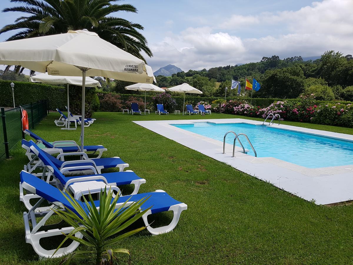 Hotel Camping Ribadesella Bagian luar foto